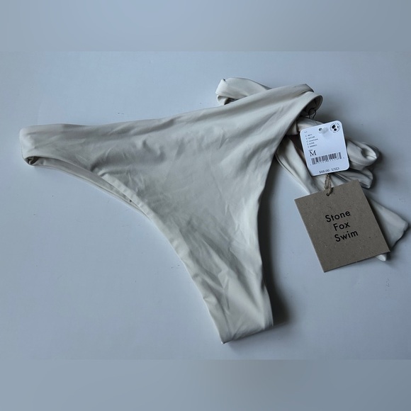 Stone Fox Swim x Free People Women’s June Bikini Bottoms Size M NWT - Picture 3 of 6